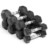 Ironman Rubber Coated Hex 17.5kg Dumbbell Review & Compare on 4utoday